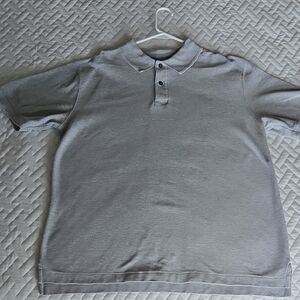 L.L. Bean Light Gray Polo Shirt